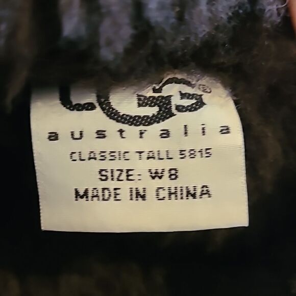 Ugg‎ classic tall brown boots womens size 8 - Picture 9 of 9